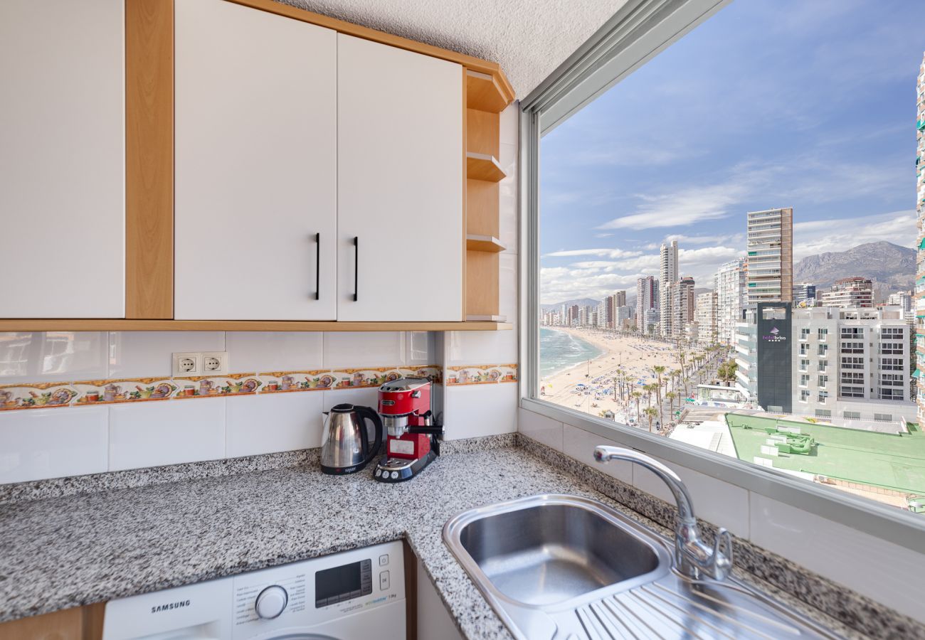 Apartamento en Benidorm - Levante Sunset Front line apartment Almadraba (R020)