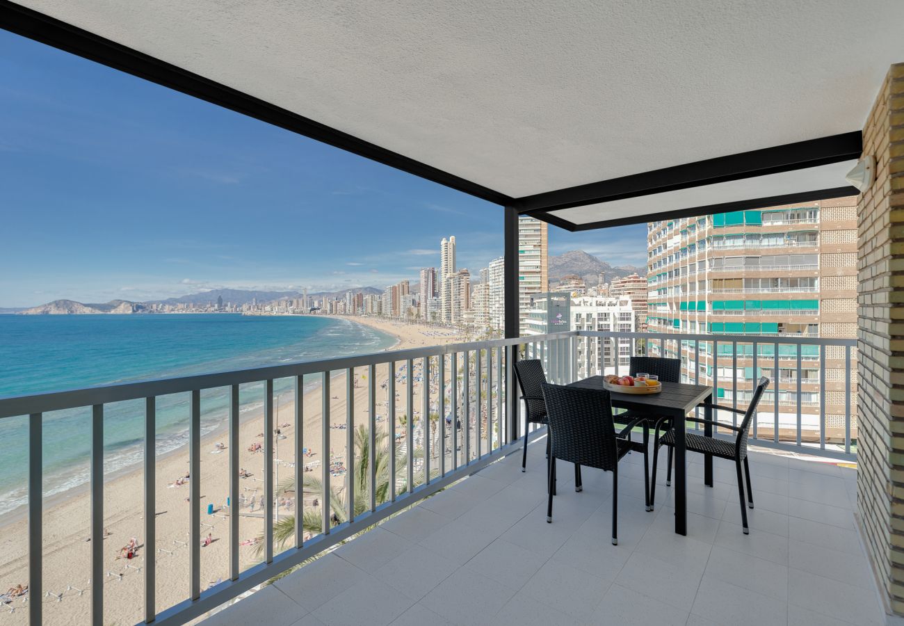 Apartment in Benidorm - Levante Sunset Front line apartment Almadraba (R020)