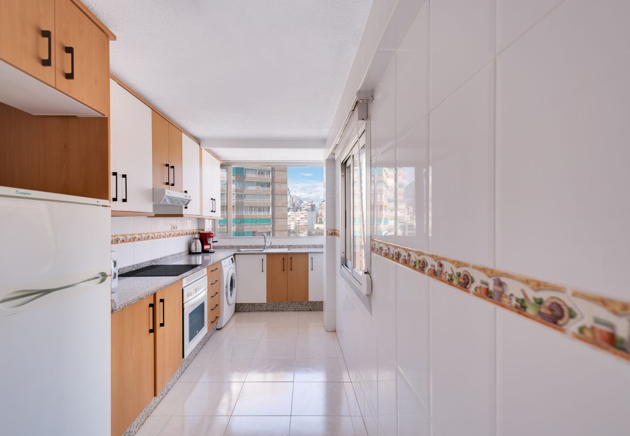 Apartment in Benidorm - Levante Sunset Front line apartment Almadraba (R020)