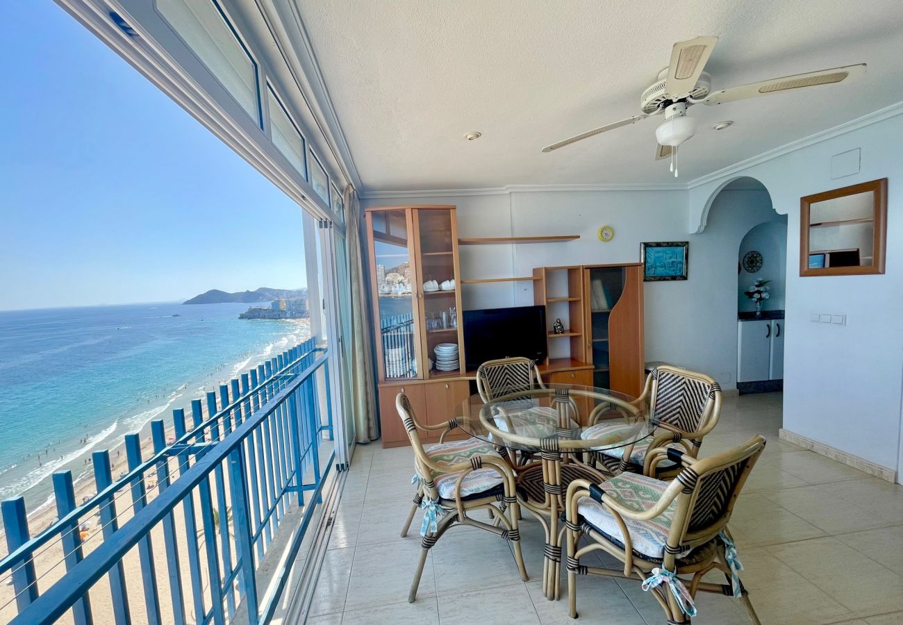 Apartment in Benidorm - LAS PALMERAS SEAFRONT APARTMENT R086