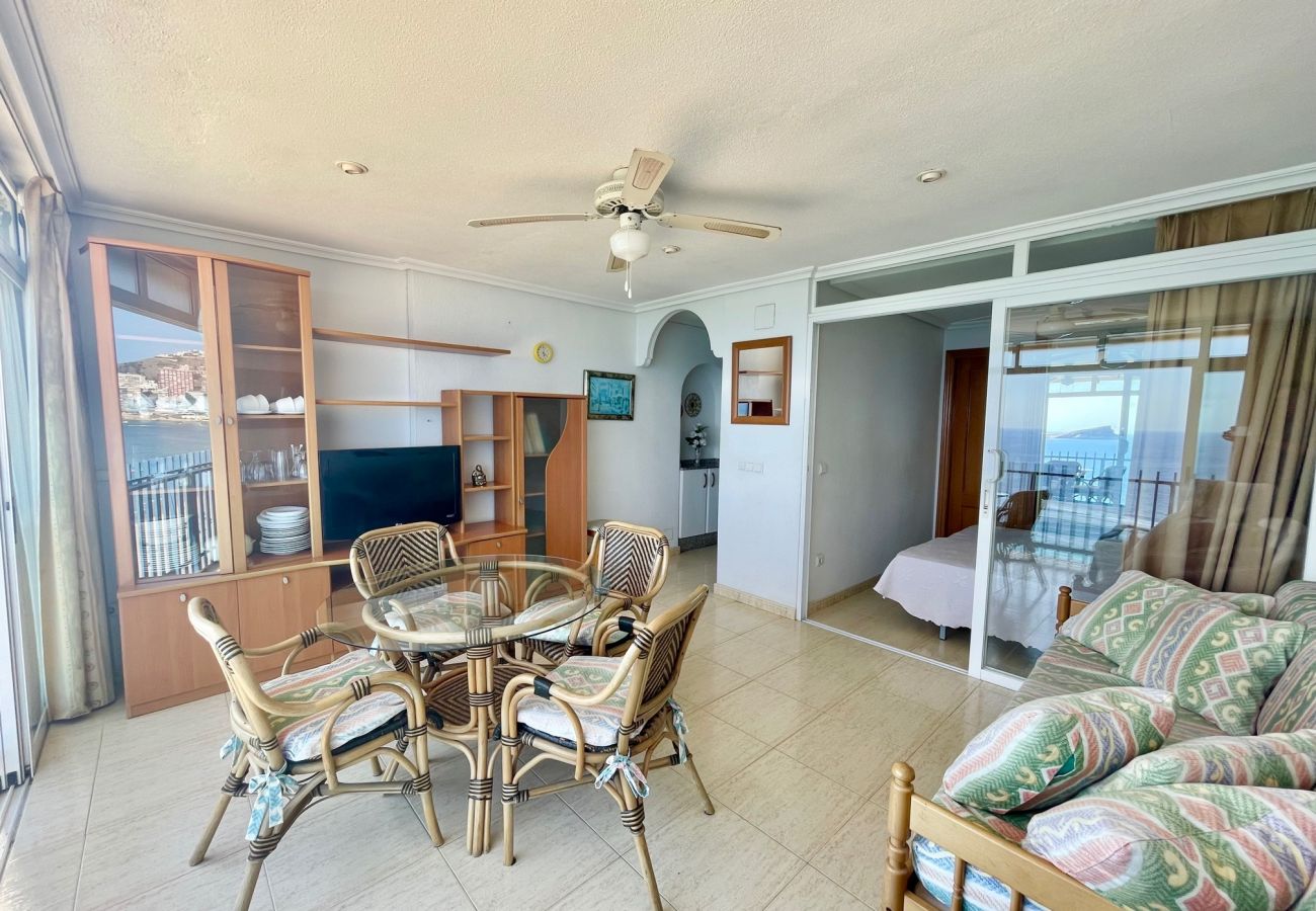 Apartment in Benidorm - LAS PALMERAS SEAFRONT APARTMENT R086