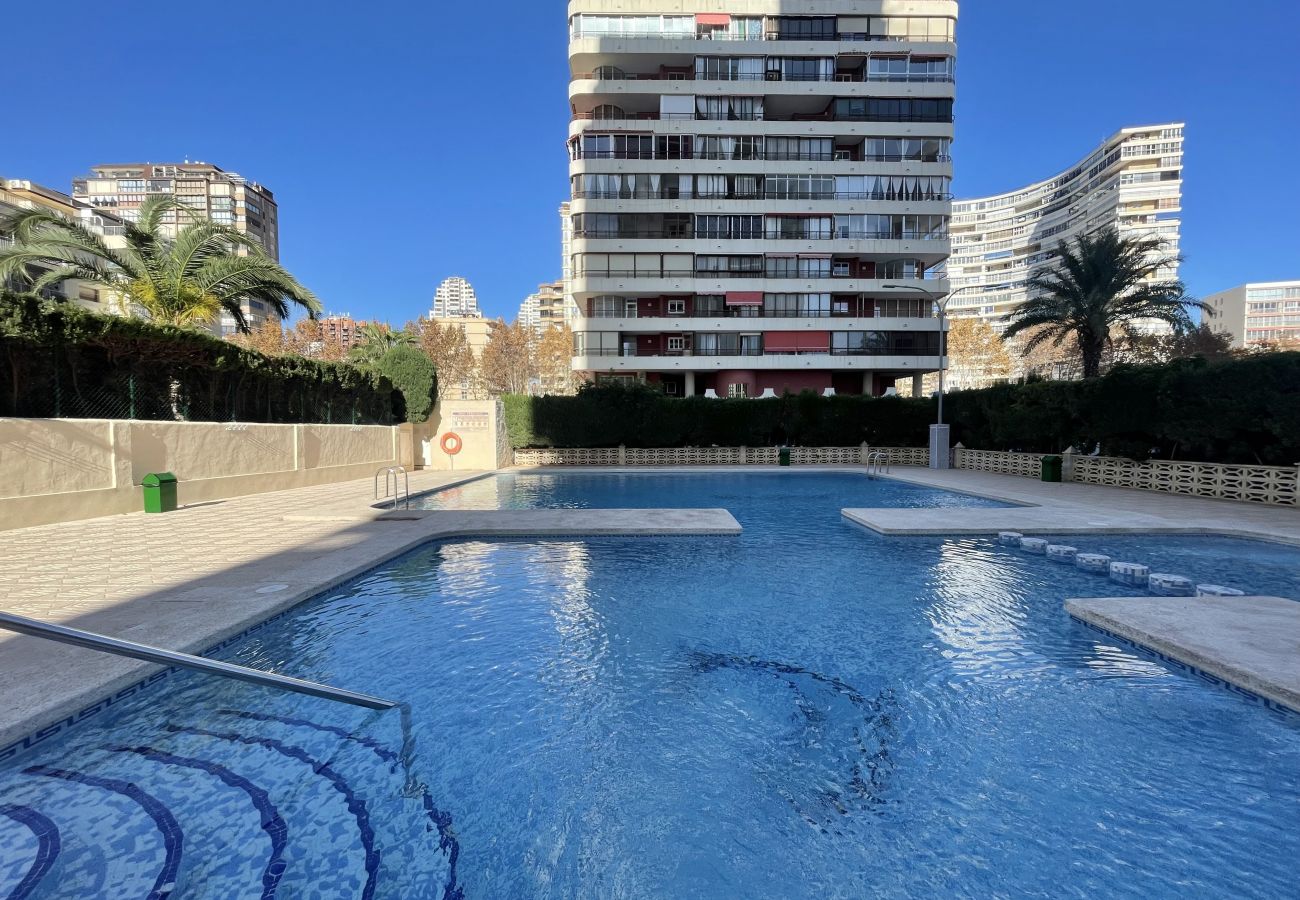 Apartment in Benidorm - Brilliant Panoramic Front line apartment Veracruz Levante (R099)