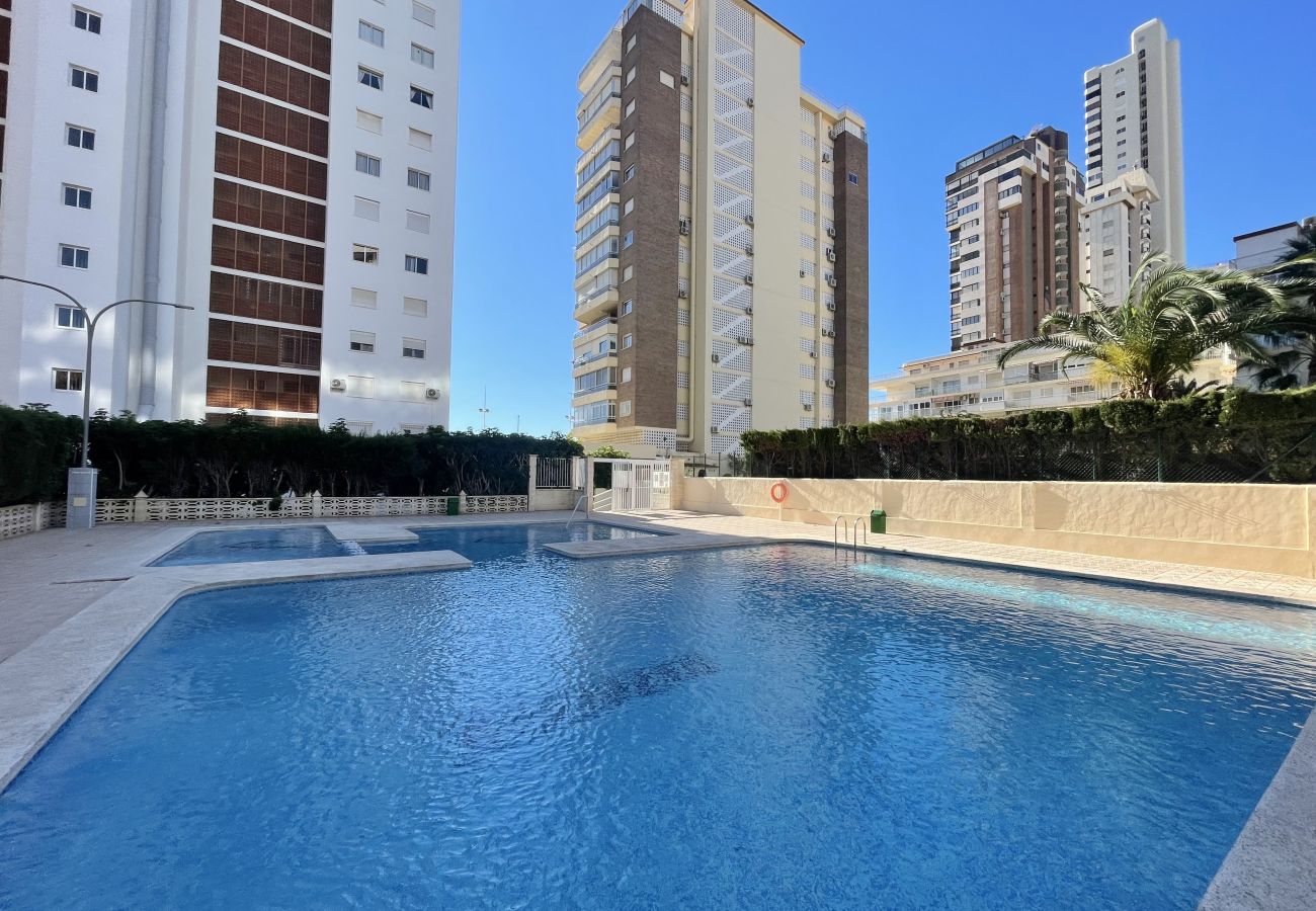 Apartment in Benidorm - Brilliant Panoramic Front line apartment Veracruz Levante (R099)
