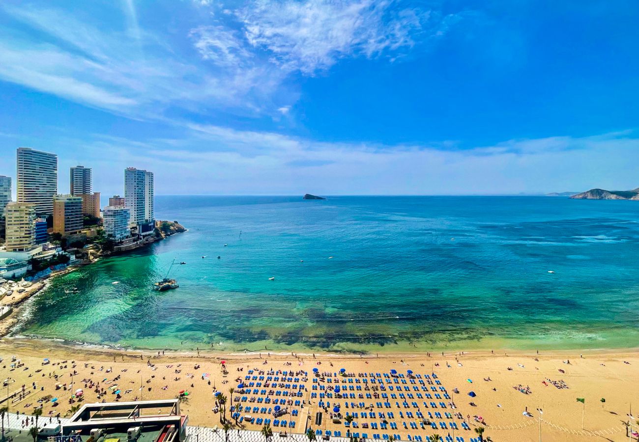 Apartment in Benidorm - Sky 21-floor Frontline Levante Coblanca Apartment (N156)