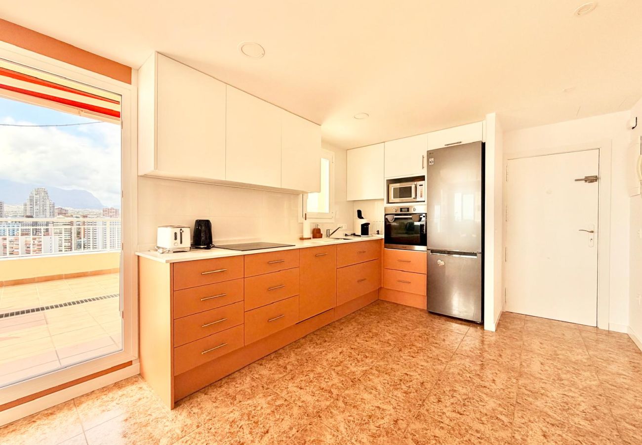 Apartment in Benidorm - PENTHOUSE STUNNING VIEWS LEVANTE BEACH (A017)