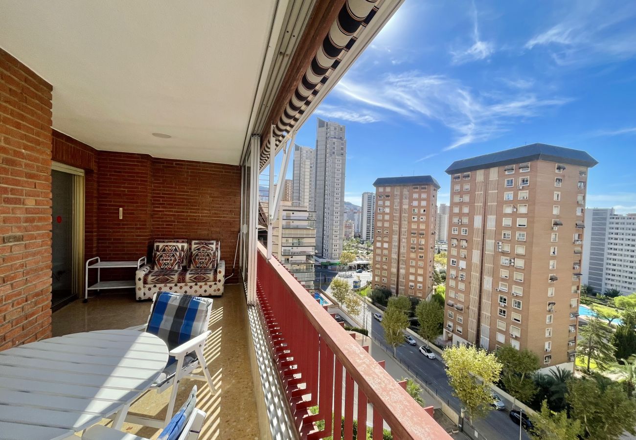 Appartement à Benidorm - PRINCIPADO WIFI, AIRCO, POOL AND GARDEN N031