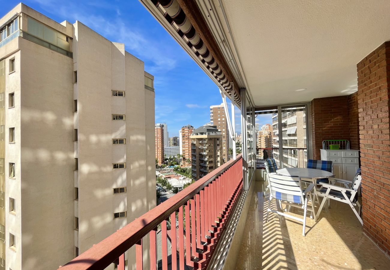 Appartement à Benidorm - PRINCIPADO WIFI, AIRCO, POOL AND GARDEN N031
